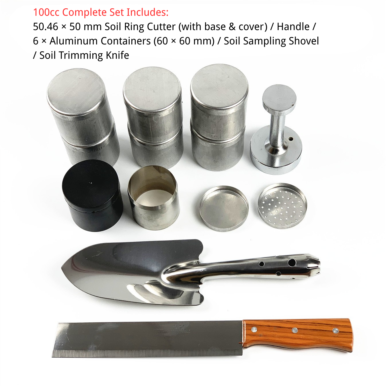 Stainless Steel Soil Core Sampler Ring | Soil Sampling Ring | Permeabi ...