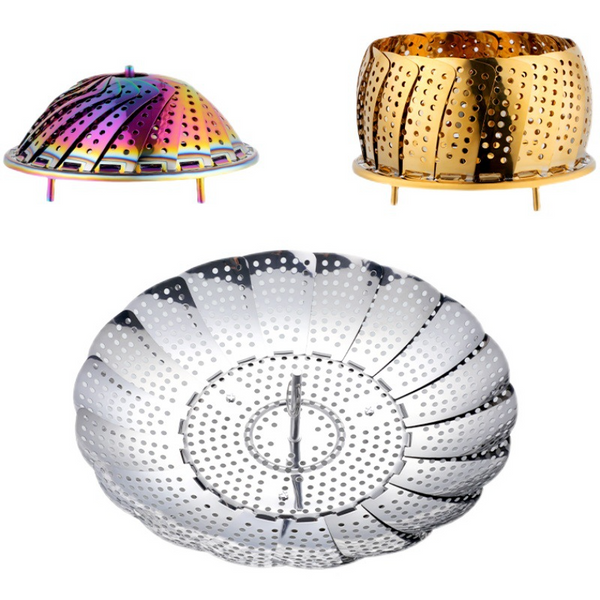 Stainless Steel Folding Steamer Basket