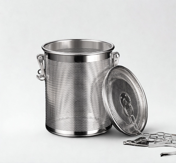Stainless Steel Spice Infuser Basket / Stock Pot Herb Strainer / Multi-Purpose Cooking Infuser