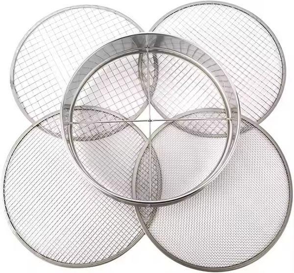 Interchangeable sieves